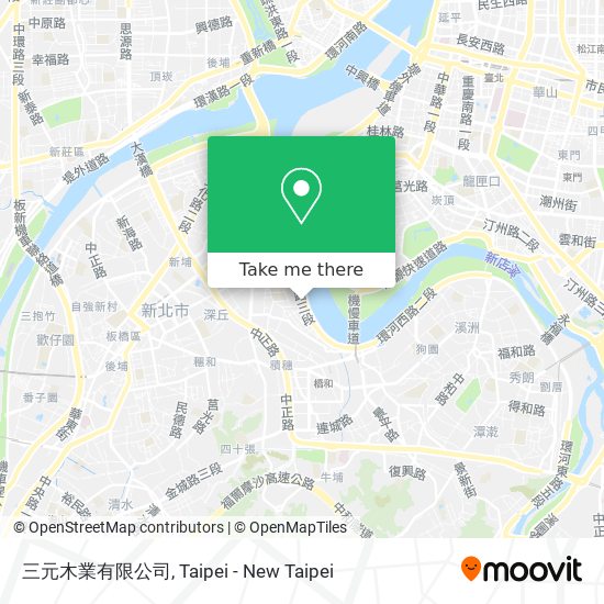 三元木業有限公司 map