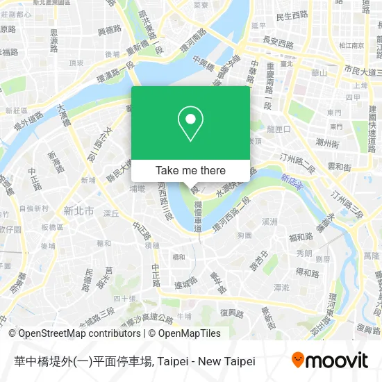 華中橋堤外(一)平面停車場 map