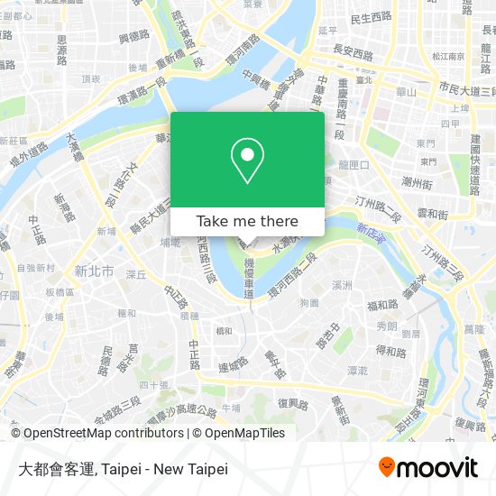 大都會客運地圖