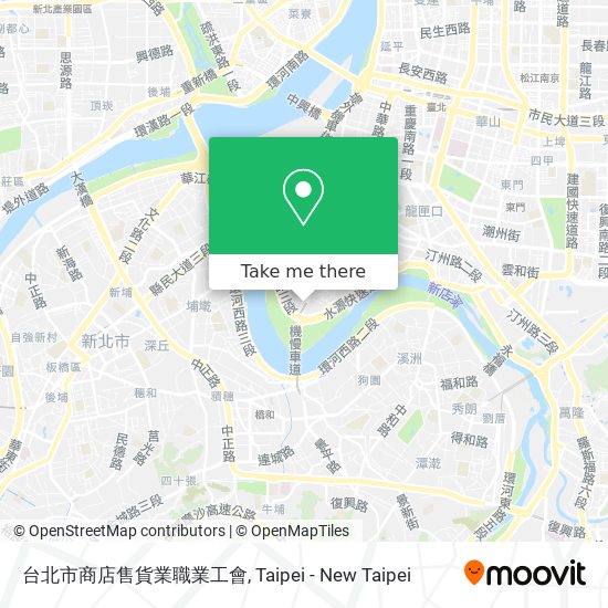 台北市商店售貨業職業工會 map