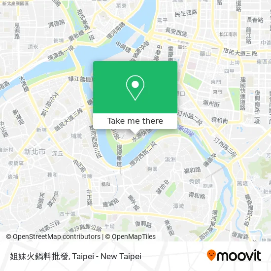 姐妹火鍋料批發地圖
