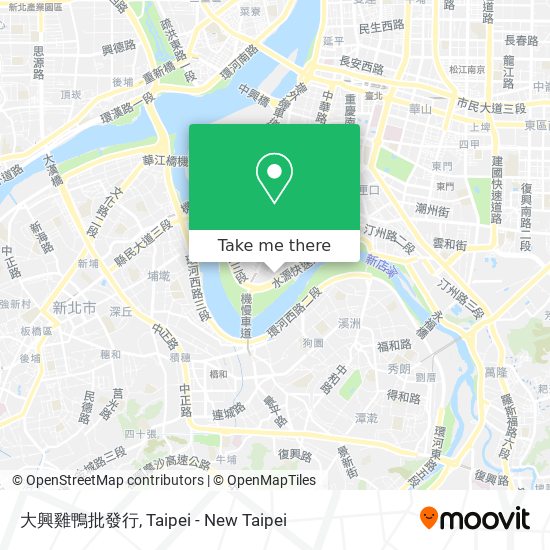 大興雞鴨批發行 map