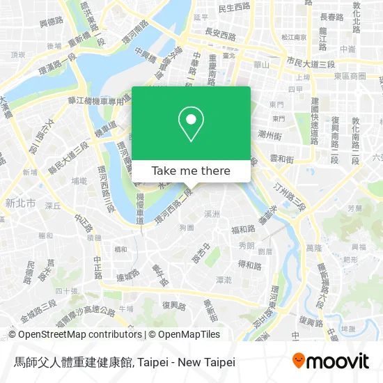 馬師父人體重建健康館 map