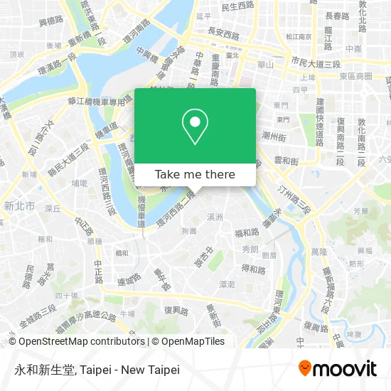 永和新生堂 map