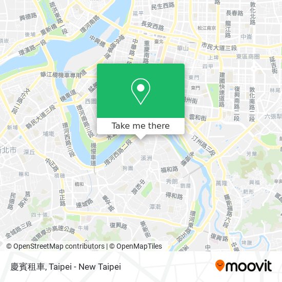 慶賓租車 map