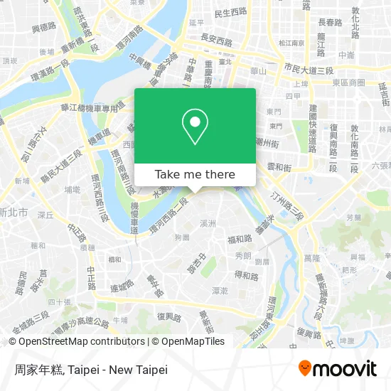 周家年糕 map