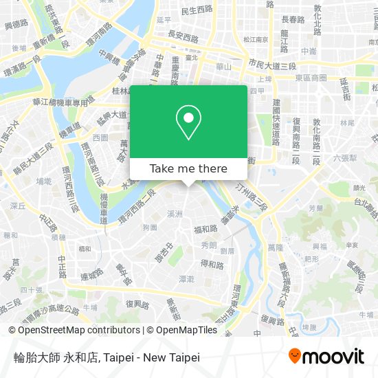 輪胎大師 永和店 map