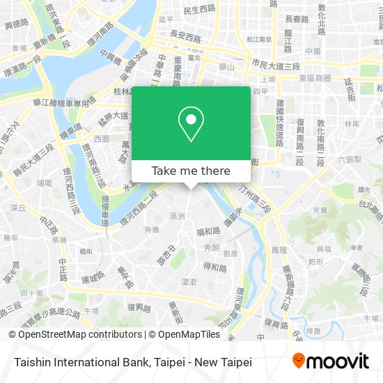 Taishin International Bank map