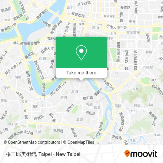 楊三郎美術館地圖