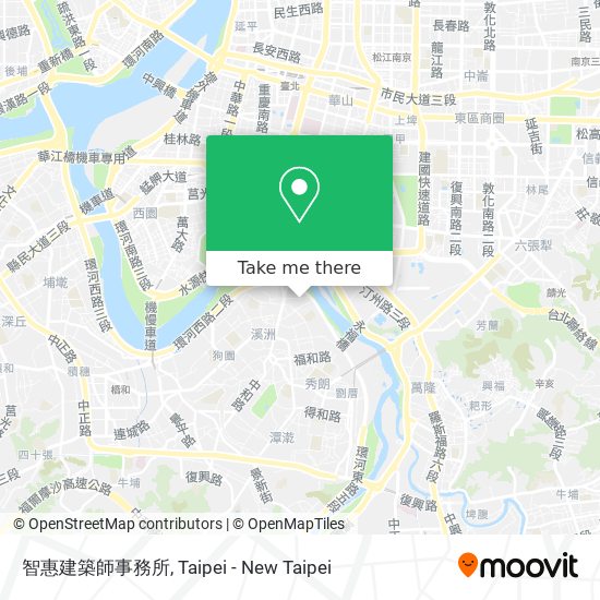 智惠建築師事務所 map