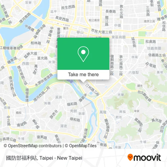 國防部福利站 map