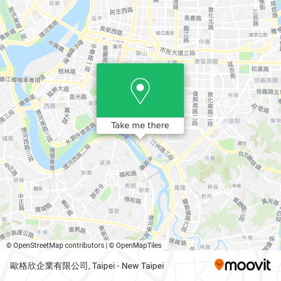 歐格欣企業有限公司 map