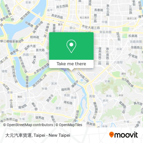 大元汽車貨運 map