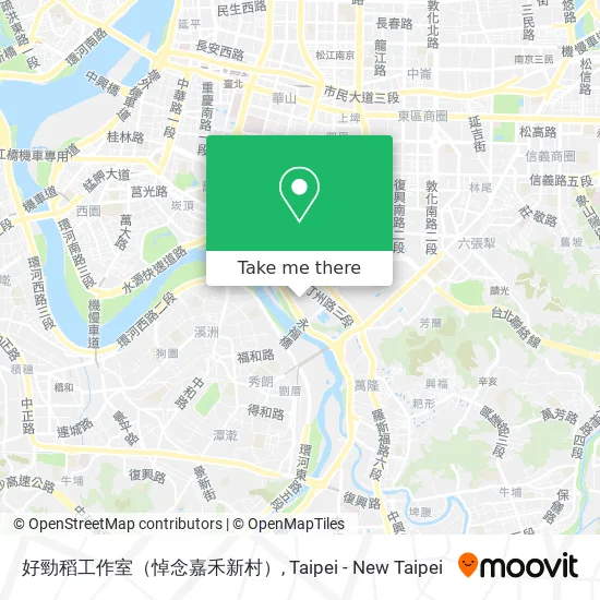 好勁稻工作室（悼念嘉禾新村）地圖
