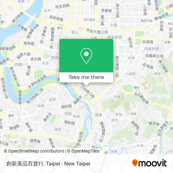 創新美品百貨行 map