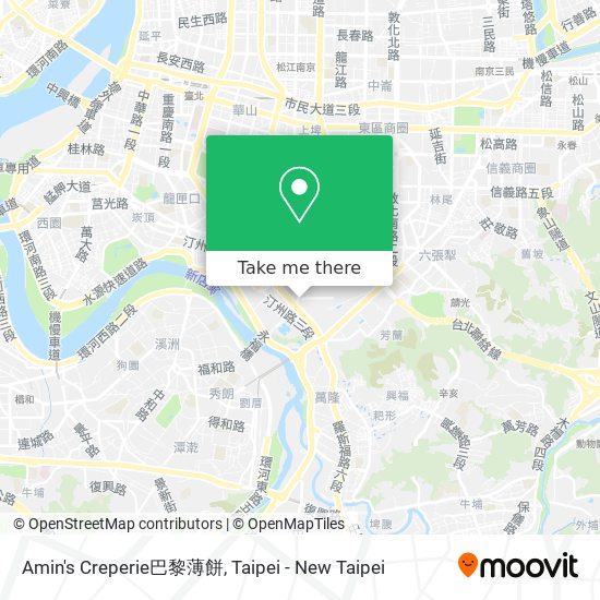 Amin's Creperie巴黎薄餅 map