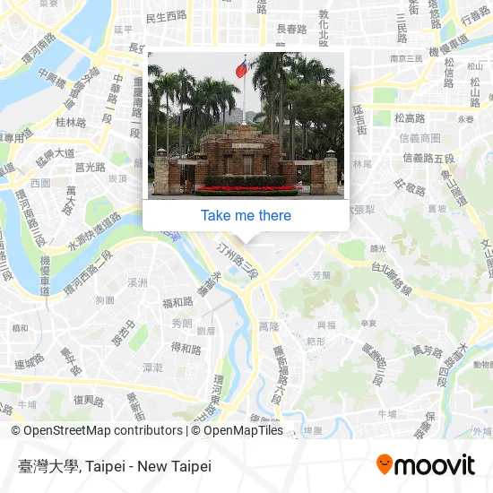 臺灣大學地圖