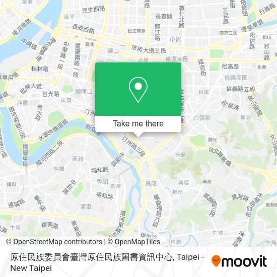 原住民族委員會臺灣原住民族圖書資訊中心地圖