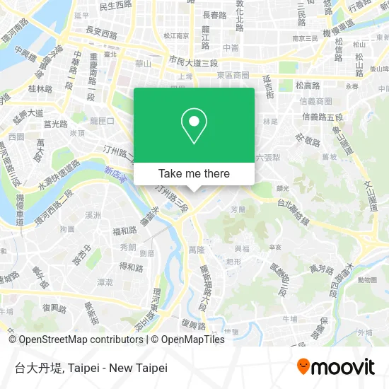 台大丹堤 map