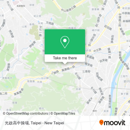 光啟高中操場 map