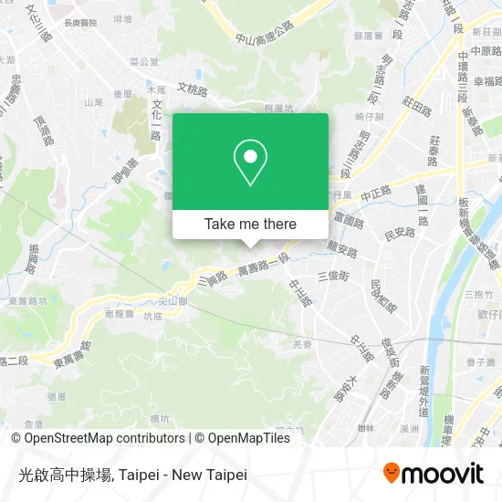 光啟高中操場 map