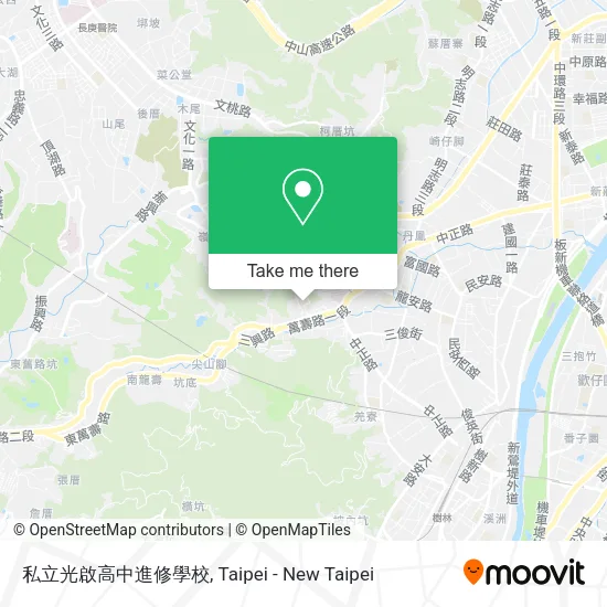 私立光啟高中進修學校 map