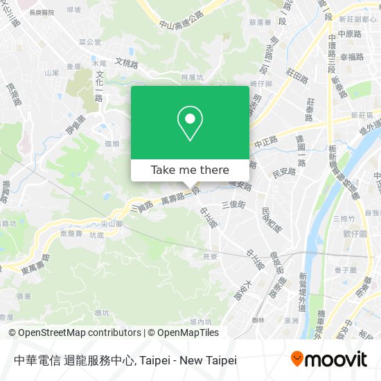 中華電信 迴龍服務中心 map