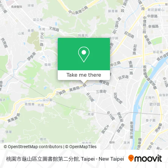 桃園市龜山區立圖書館第二分館 map
