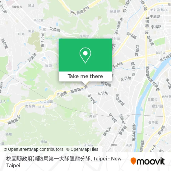桃園縣政府消防局第一大隊迴龍分隊 map
