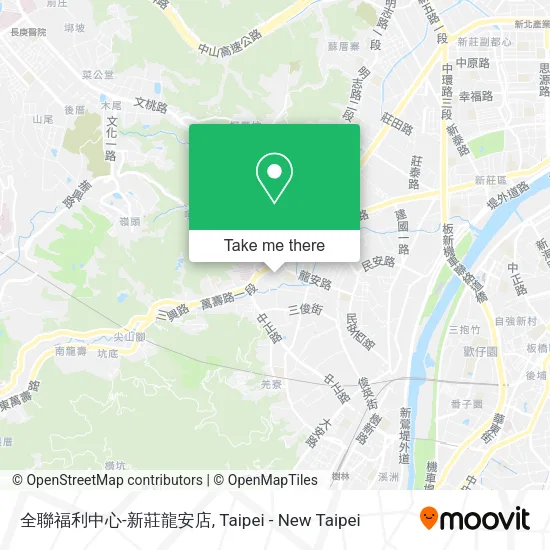 全聯福利中心-新莊龍安店地圖
