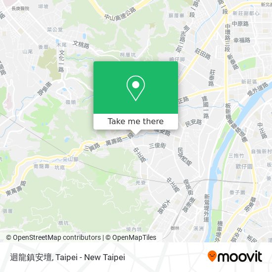 迴龍鎮安壇地圖