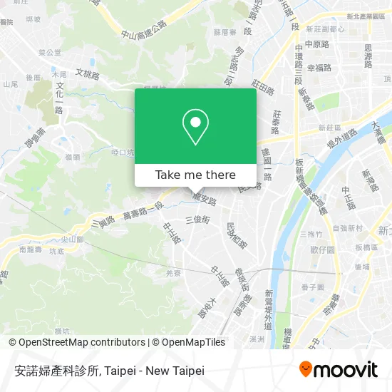 安諾婦產科診所地圖