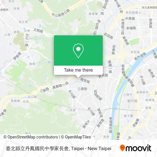 臺北縣立丹鳳國民中學家長會地圖