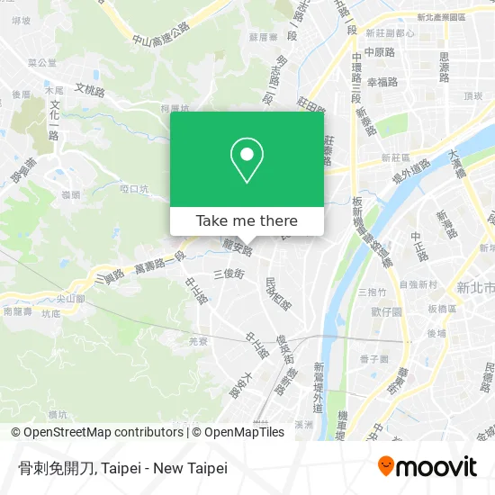 骨刺免開刀地圖