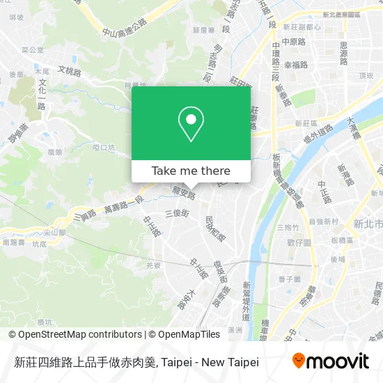 新莊四維路上品手做赤肉羹 map