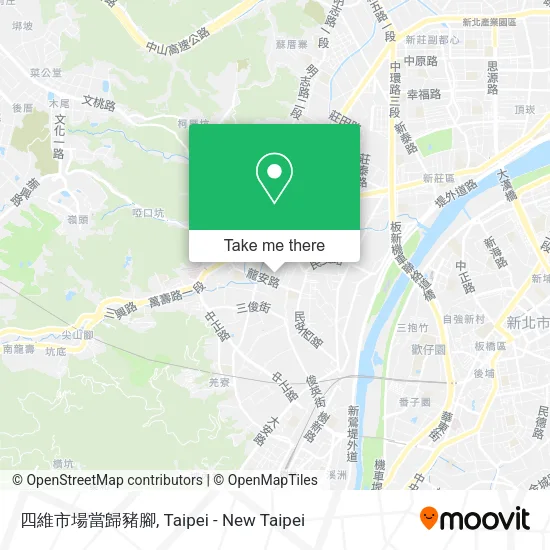 四維市場當歸豬腳地圖