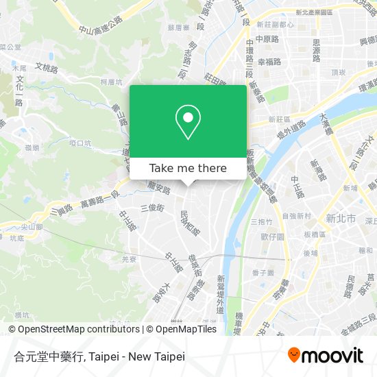 合元堂中藥行 map