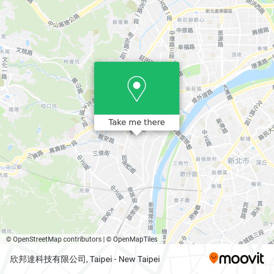 欣邦達科技有限公司 map