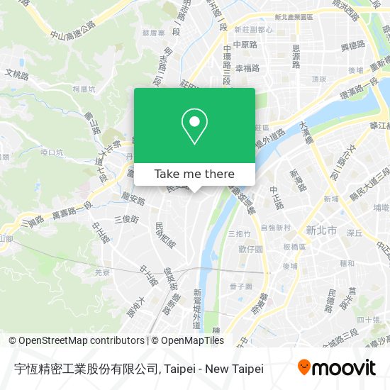 宇恆精密工業股份有限公司 map