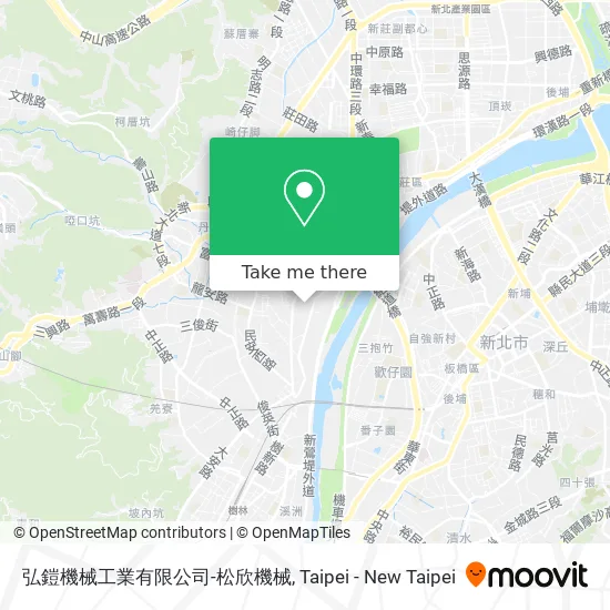 弘鎧機械工業有限公司-松欣機械地圖