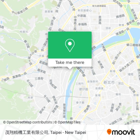 茂翔精機工業有限公司 map