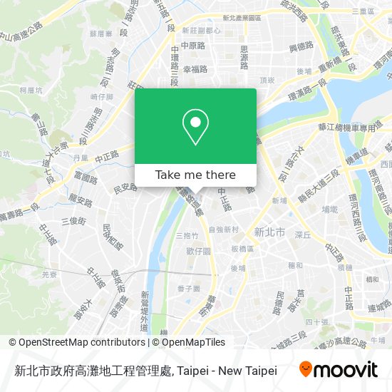 新北市政府高灘地工程管理處地圖