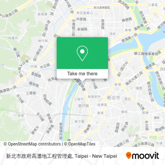 新北市政府高灘地工程管理處地圖