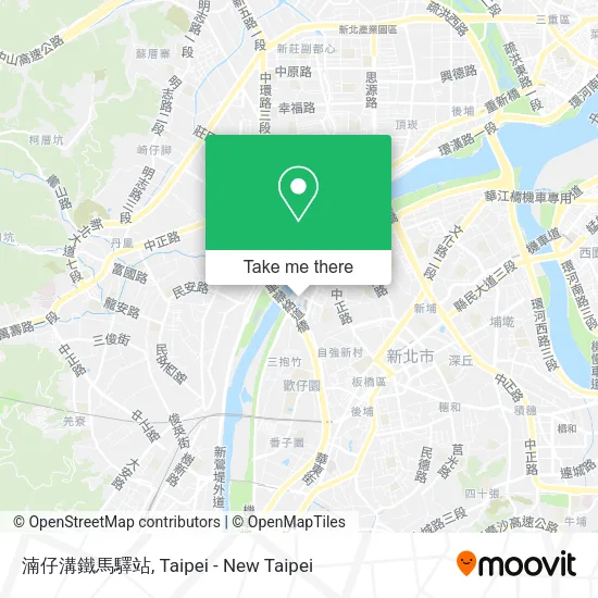 湳仔溝鐵馬驛站 map