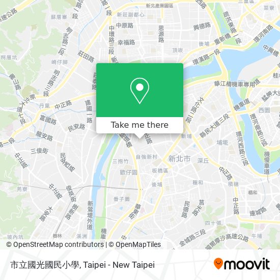 市立國光國民小學地圖