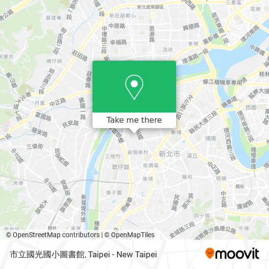 市立國光國小圖書館地圖