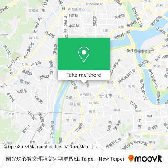 國光珠心算文理語文短期補習班地圖
