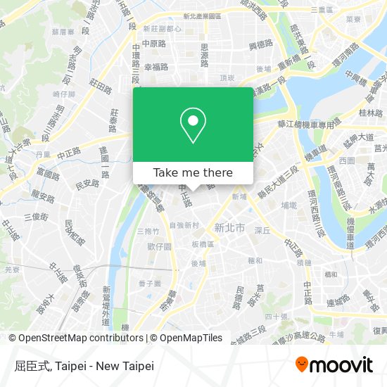 屈臣式地圖