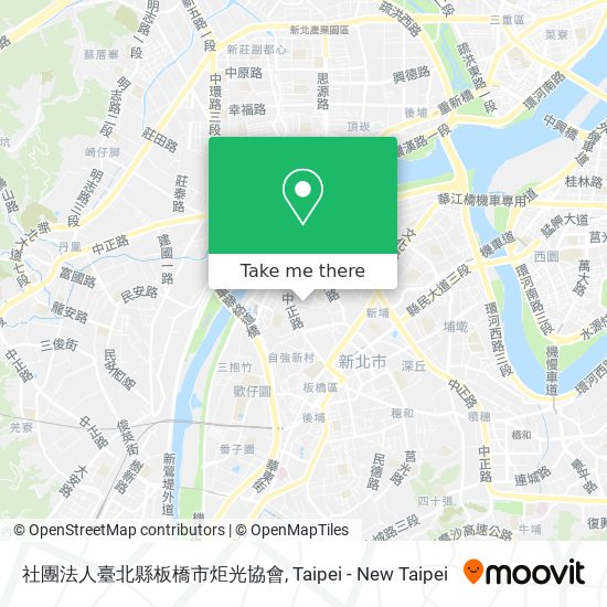 社團法人臺北縣板橋市炬光協會 map