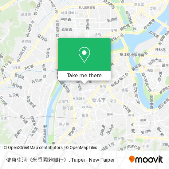 健康生活《米香園雜糧行》地圖